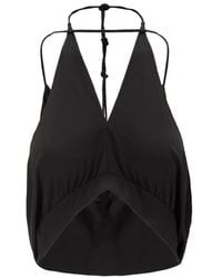 DSquared² - Tops ,Zwart ,Sleeveless Tops - Lyst