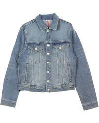 Kappa - Jassen ,Blauw ,Denim Blauwe Jeansjas Banda Boetino - Lyst