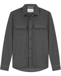 Dstrezzed - Overhemden ,Grijs ,Overshirt - Lyst