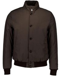 Moorer - Gewatteerde Bruine Jas Janos - Lyst