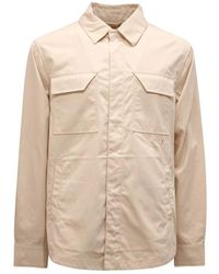 AFTER LABEL - Belluno Overshirt Jacke - Lyst