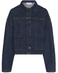 My Essential Wardrobe - Deco Denim Jacke Dunkelblau - Lyst