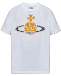 Vivienne Westwood - T-shirt time machine con stampa - Lyst