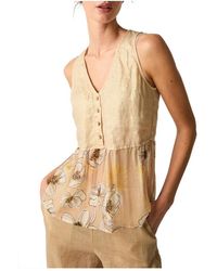 ALESSIA SANTI - Tops ,Satijn Tanktop - Lyst
