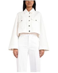 Dondup - Stretch Denim Jas - Lyst