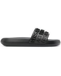 Versace Slippers - - Heren - Zwart