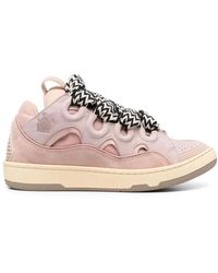 Lanvin - Curb low top sneakers - Lyst