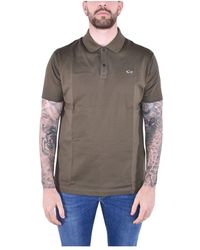 Paul & Shark - Kurzarm Baumwoll-Piqué-Poloshirt - Lyst