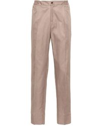 Kiton - Hellbraune tapered hose - Lyst