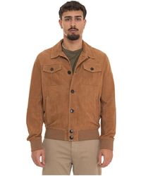 Peuterey - Leather Jackets - Lyst