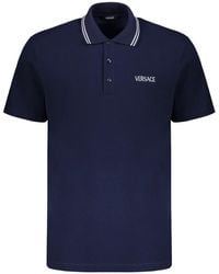 Versace - Katoenen Poloshirt - Lyst
