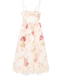 Zimmermann - Midi Dresses - Lyst
