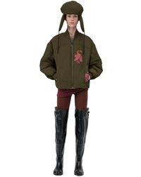 Bacon - W bomber und ron hat flower - Lyst