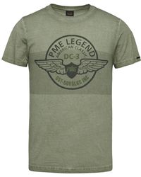 PME LEGEND - T-Shirt Druck Melange - Lyst