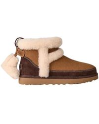UGG - Schoenen ,Bruin ,Wol Classic Mini Heritage Boot - Lyst