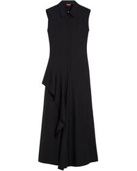 Max Mara - Schwarze Kleider Für Frauen Eleganter Stil - Lyst