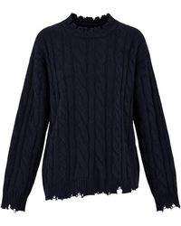 Akep - Round-Neck Knitwear - Lyst