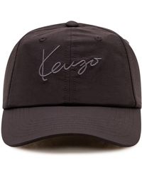 KENZO - Accessoires ,Zwart ,Nylon Signature Geborduurde Pet - Lyst