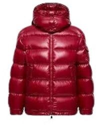 Moncler - Jassen ,Rood ,Maire Hooded Down Jacket - Lyst