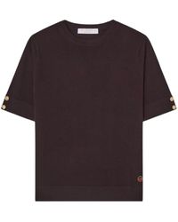 BUSNEL - Tops ,Bruin ,Wol Lucca Top - Lyst