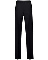 Givenchy - Zwarte Wol En Mohair Joggers - Lyst