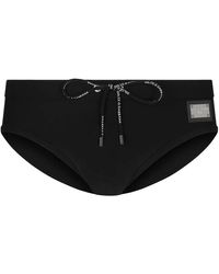 Dolce & Gabbana - Bikini-Slip Für Den Strand - Lyst