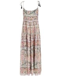 RIXO London - Kleedjes ,Zwart ,Polyester Kamilah Long Dress - Lyst