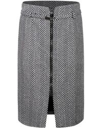 Tom Ford - Chevron Midi Kokerrok - Lyst