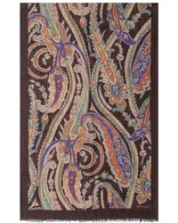 Etro - Accessoires ,Veelkleurig ,Silky Scarves - Lyst
