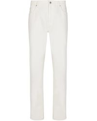 Balmain - Denim Straight-Cut Jeans - Lyst