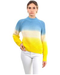 Woolrich - Knitwear > round-neck knitwear - Lyst
