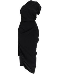 Vivienne Westwood - Andalouse abito drappeggiato con una spalla - Lyst