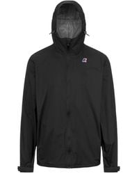K-Way - Jassen ,Zwart ,Charmel Travel Pure Jacket - Lyst
