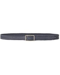 Abro⁺ - Accessoires ,Blauw ,Leer Dalia Riem - Lyst