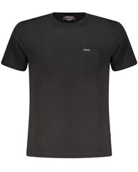 Guess - Tops ,Zwart ,Katoen T-Shirt Met Korte Mouwen - Lyst