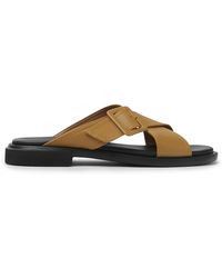 Camper - Schoenen ,Bruin ,Leer Edy Slippers - Lyst