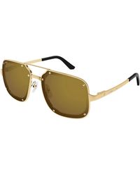 Cartier - Santos Evolution Zonnebril - Lyst
