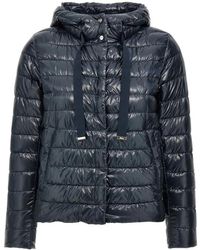 Herno - Jassen ,Blauw ,Nylon Nylon Ultralight Jacket - Lyst