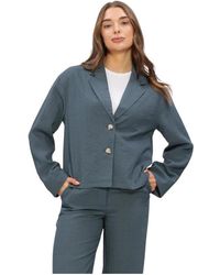 Object - Jassen ,Blauw ,Objrini Lo Blazer - Lyst