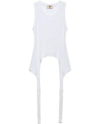 Aniye By - Canotta Costine Con Fasce Laterali - Lyst