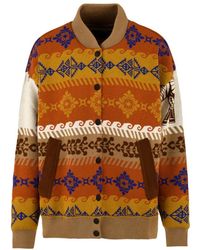Akep - Truien & Vesten ,Veelkleurig ,Multi Colour Jassen Voor Vrouwen - Lyst