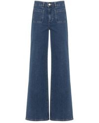 Marella - Emme Wide Flare Broeken - Lyst