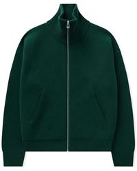 Axel Arigato - Truien & Vesten ,Groen ,Wol Core Zip-Up Sweater - Lyst