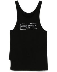 Maison Margiela - Logo Tank Top - Lyst