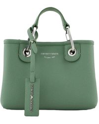 Emporio Armani - Bags,grüne capsule mini shopping tasche - Lyst