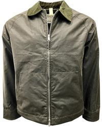 Brixtol Textiles - Jassen ,Groen ,Katoen Carter Waxed Jacket - Lyst