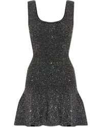 LoveShackFancy - Kleedjes ,Grijs ,Leer Sarajane Dress - Lyst