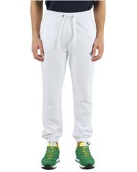 Ellesse - Pantalone sportivo in misto cotone con stampa logo - Lyst