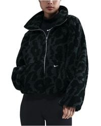 Nike - Sportswear High-Pile Fleece Jacket With Full-Zip And Pockets - Lyst