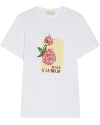 iBlues - Tops ,Wit ,Katoen Iblpagina T-Shirt - Lyst